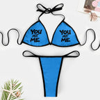 You Not Me Thong Bikini