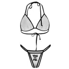 You Not Me Thong Bikini