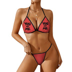 You Not Me Thong Bikini